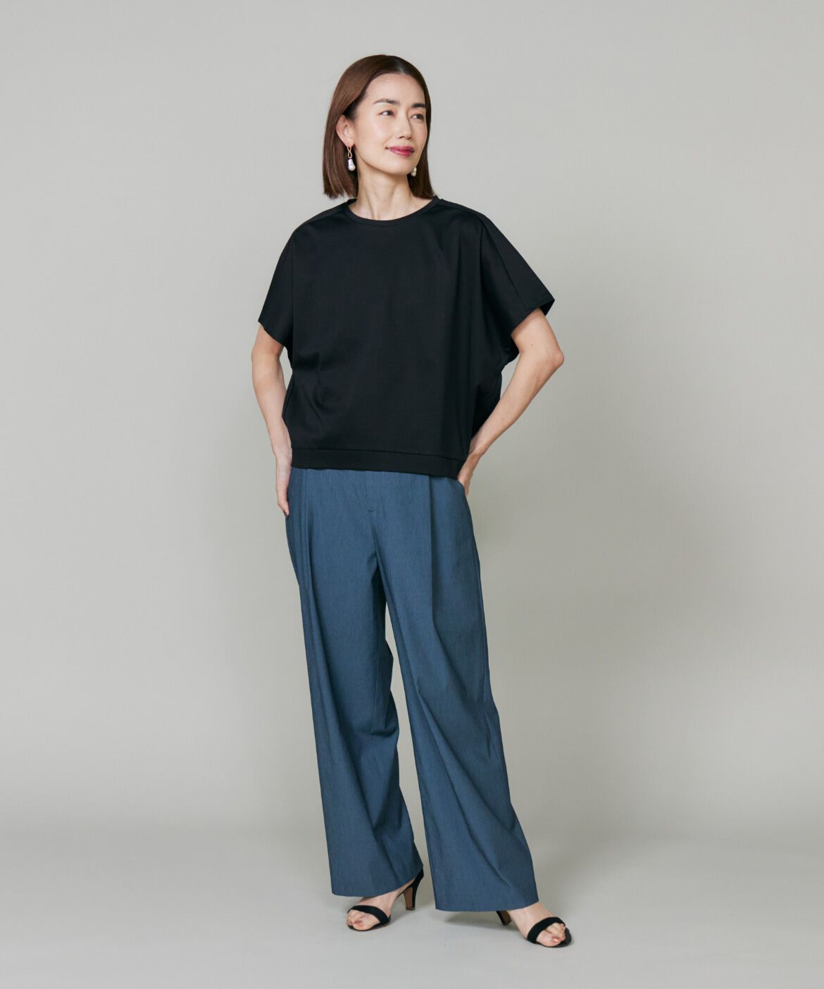 7-IDconcept.「ドルマンスリーブプルオーバー《日本製》」|Tシャツ・カットソー|