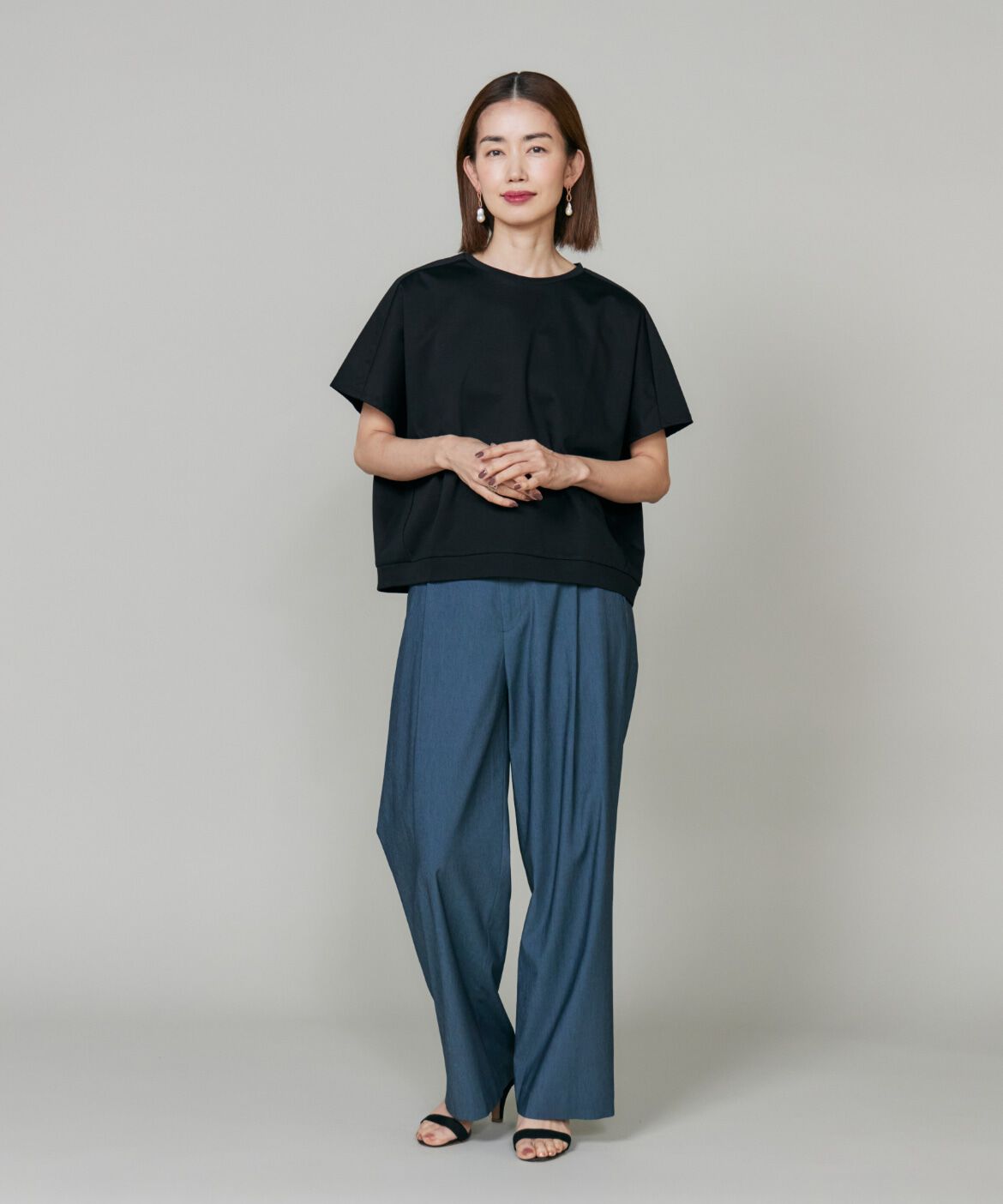 7-IDconcept.「ドルマンスリーブプルオーバー《日本製》」|Tシャツ・カットソー|