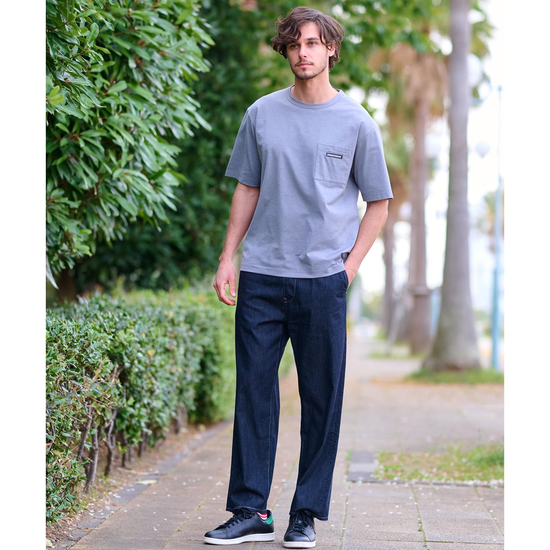 DRESSTERIOR「【クイックドライ】ONE OCEAN サステナブルTシャツ」|Tシャツ・カットソー|