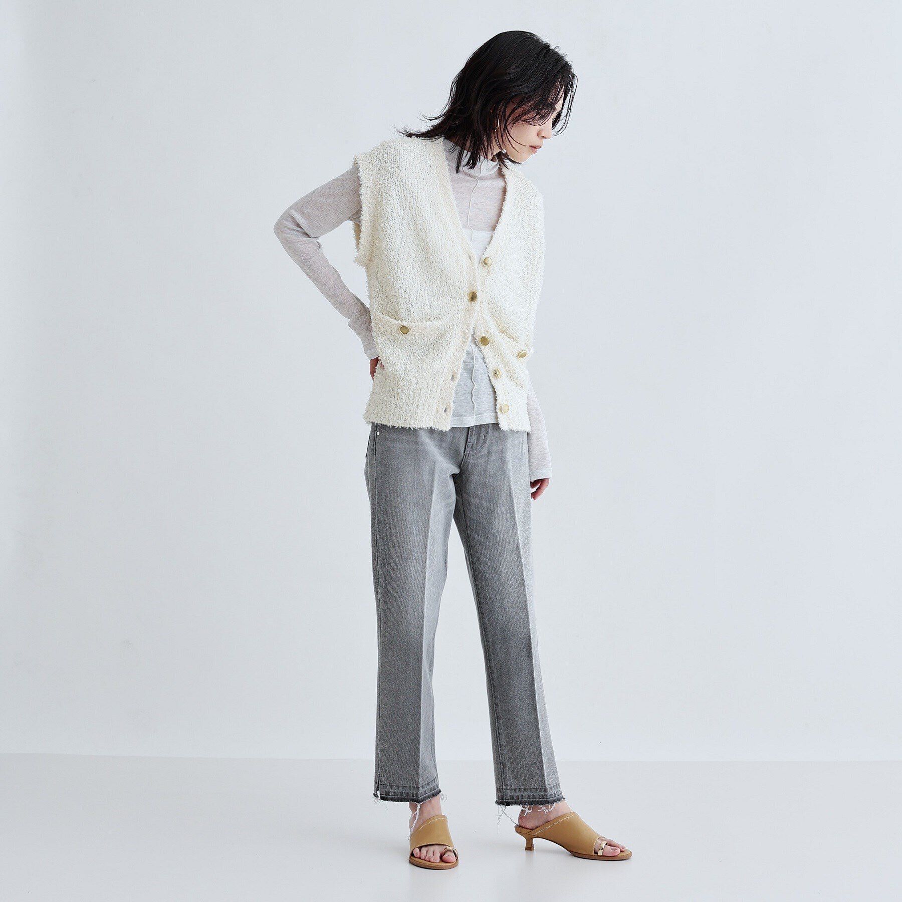 GALLEST「ヴィンテージテーパードデニム」|デニム|