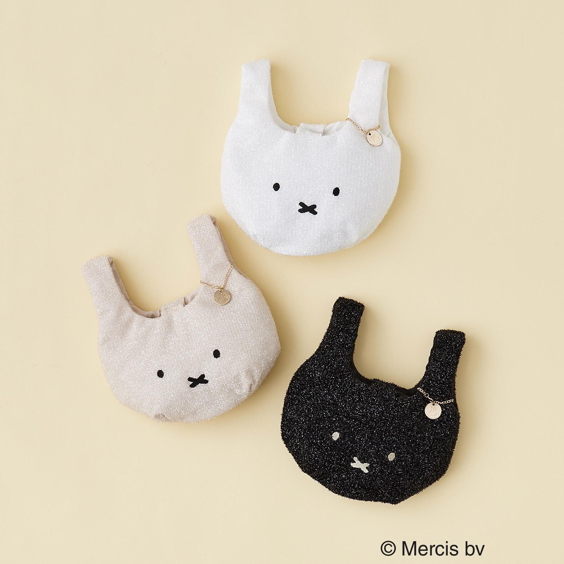 OPAQUE.CLIP「【miffyコラボ】キラキラマルシェバッグ」|ハンドバッグ|