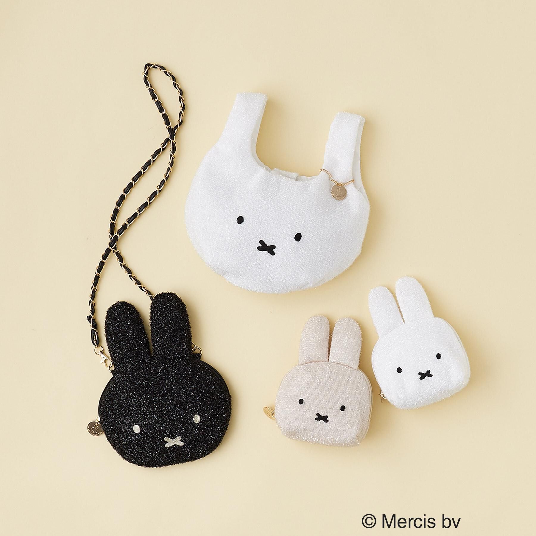 OPAQUE.CLIP「【miffyコラボ】キラキラマルシェバッグ」|ハンドバッグ|