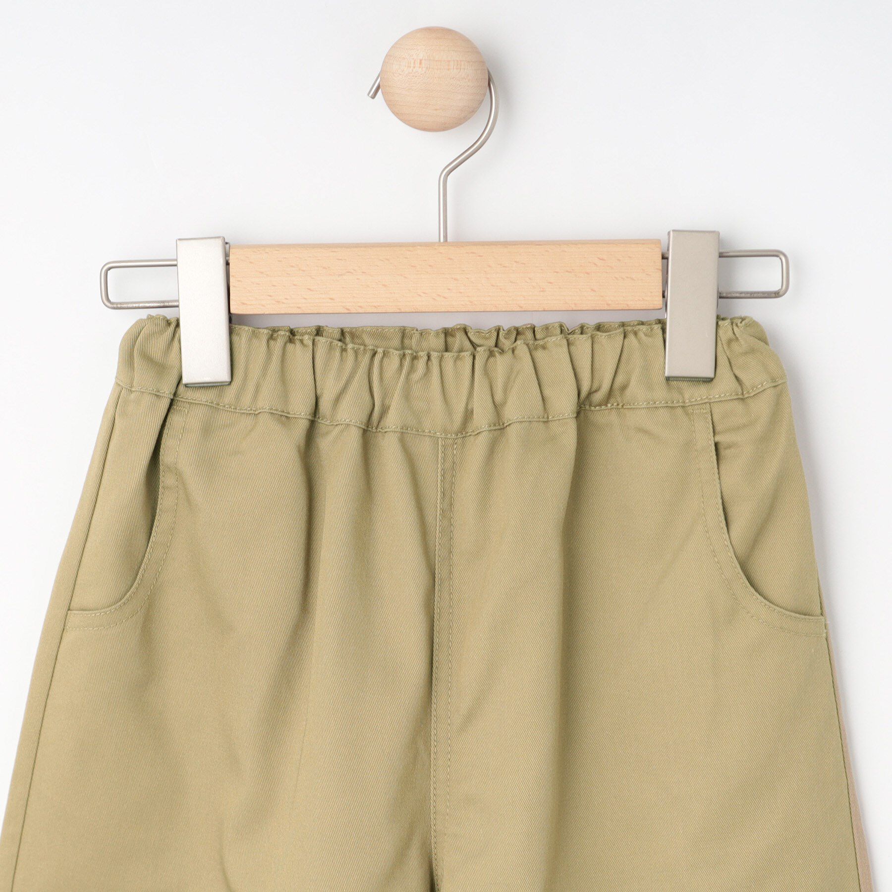 SHOO･LA･RUE「【100-150cm】ステッチ配色6分丈パンツ」|その他|