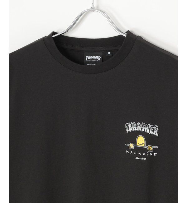 VENCE share style「THRASHER スラッシャー マークゴンザレスロゴＴシャツ」|Tシャツ・カットソー|