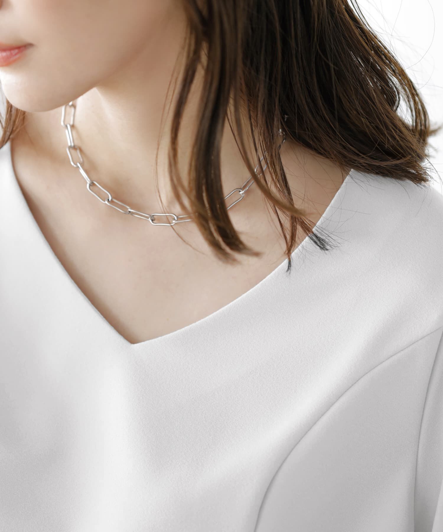 STYLE DELI「【Made in JAPAN】カットジョーゼット５分袖フレアブラウス」|シャツ・ブラウス|
