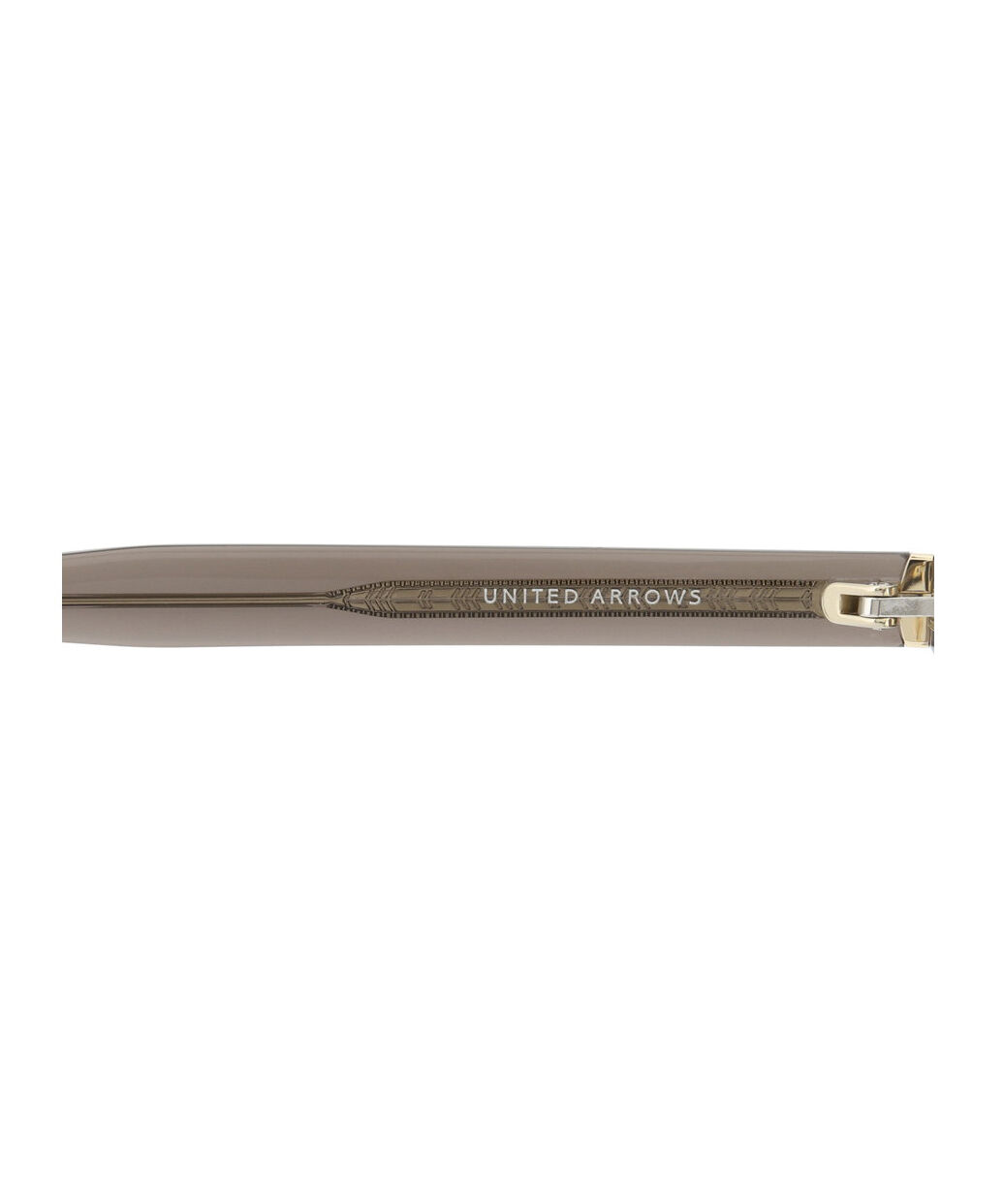  「Zoff | UNITED ARROWS ウェリントン型 サングラス クリアフレーム UVカット ズレ防止 ユナイテッドアローズ」|サングラス|
