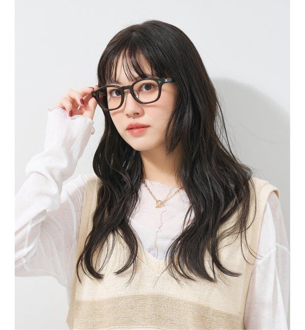  「Zoff|UNITED ARROWS|ウェリントン型 メガネ｜ユナイテッドアローズ プレミアム レンズ交換券付」|メガネ|