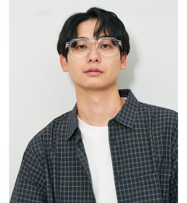  「ボストン型 メガネ | 軽量｜太縁｜黒縁｜大きめサイズ｜伊達メガネ｜ユニセックス レンズ交換券付」|メガネ|
