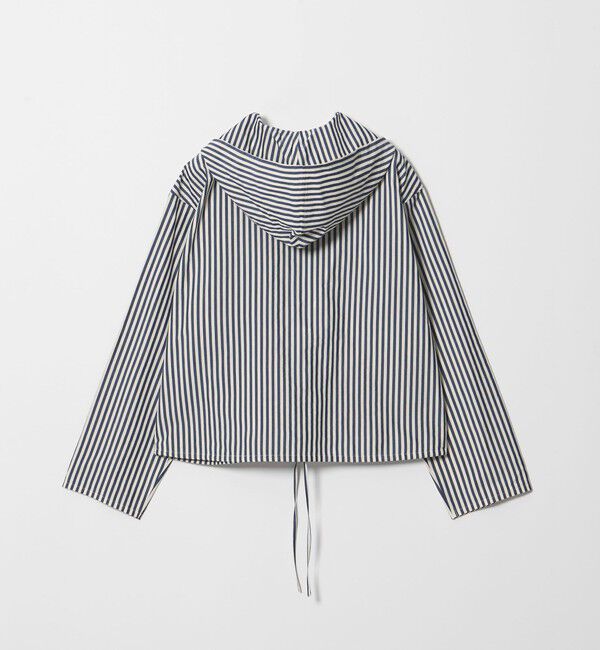 STEVEN ALAN「＜Steven Alan＞コットン キュプラ ストライプ フード シャツ」|シャツ・ブラウス|