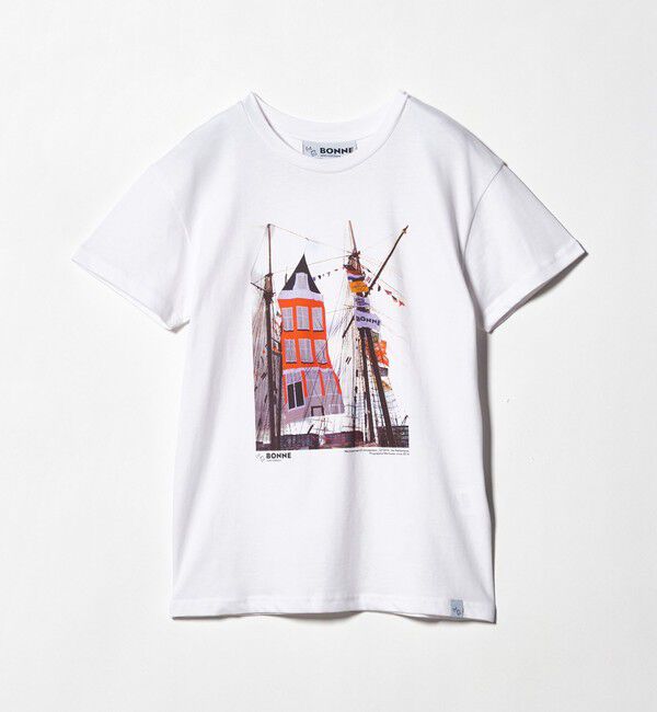 BEAUTY&YOUTH UNITED ARROWS「【別注】＜BONNE＞プリント Tシャツ」|Tシャツ・カットソー|