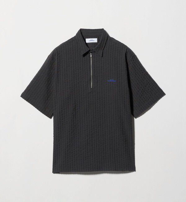 NICE WEATHER「＜NICE WEATHER＞ハーフジップ ショートスリーブ シャツ」|シャツ・ブラウス|その他2