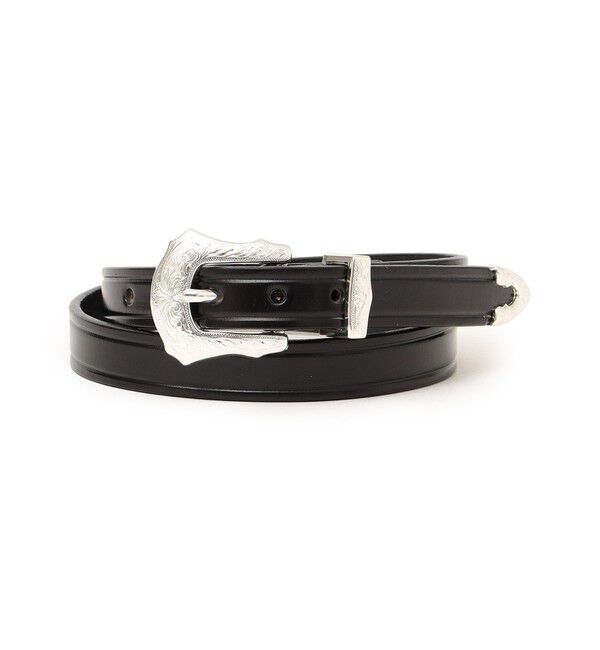 SHIPS for women「TORY LEATHER:ウエスタン ベルト」|ベルト|ブラック