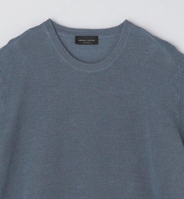 SHIPS「ROBERTO COLLINA: LINEN PIQUE TEE」|ニット・セーター|