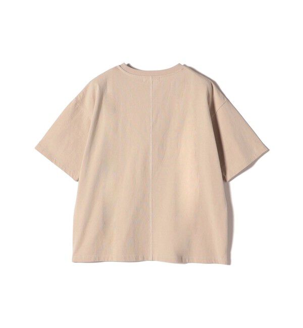 SHIPS for women「《一部追加予約》【SHIPS別注】81BRANCA:ロゴ 5分袖 TEE」|Tシャツ・カットソー|