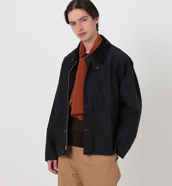 TOMORROWLAND MENS「Barbour TRASPORT コットンブルゾン」|ブルゾン・スタジャン|