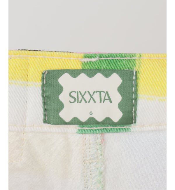  「SIXXTA RAINBOW CONFETTI：パンツ」|スラックス|