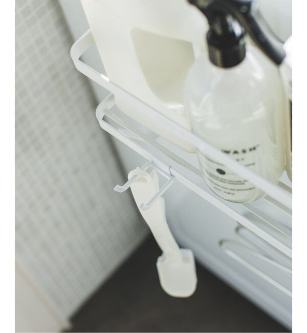 journal standard Furniture「《WEB限定》【tower/タワー】ホースホルダー付き洗濯機横マグネットラック」|その他|