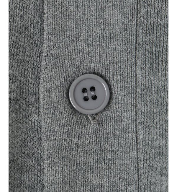 SLOBE IENA「《WEB限定/追加2》サガラ刺繍スウェットライクニットカーディガン」|カーディガン|