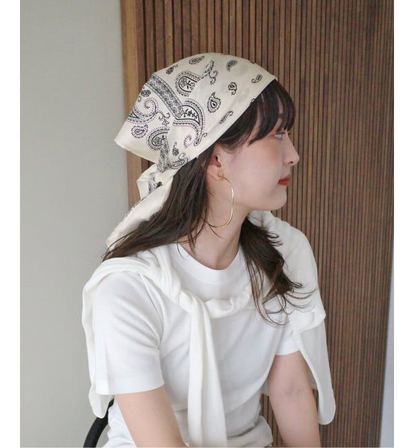 SLOBE IENA「BOUCHE SLOBE別注 シルクバンダナ」|バンダナ・スカーフ|