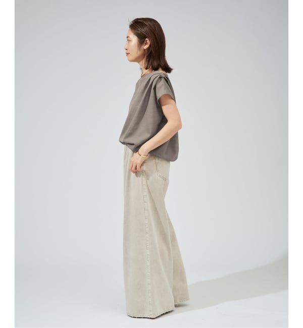VERMEIL par iena「《手洗い可》SHEER TORO プルオーバー」|シャツ・ブラウス|