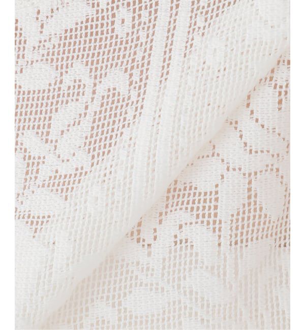 SLOBE IENA「Lace layered チュニックブラウス」|シャツ・ブラウス|