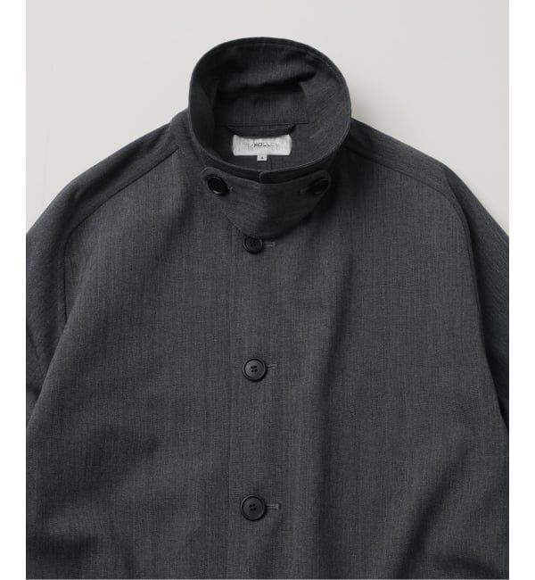 JOURNAL STANDARD「【FOLL / フォル】wool gaba middle coat」|ステンカラーコート|