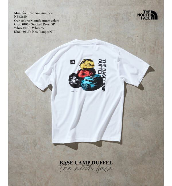 JOURNAL STANDARD relume「《予約》THE NORTH FACE / ノースフェイス ベースキャンプダッフルグラフィックティー」|Tシャツ・カットソー|ホワイト