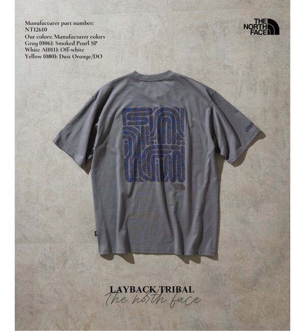 JOURNAL STANDARD relume「《予約》THE NORTH FACE / ノースフェイス レイバックトライバルティー」|Tシャツ・カットソー|グレー