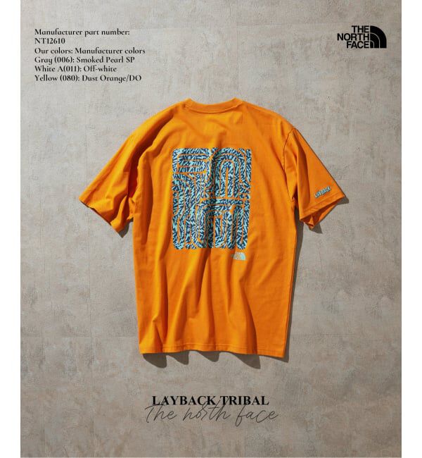 JOURNAL STANDARD relume「《予約》THE NORTH FACE / ノースフェイス レイバックトライバルティー」|Tシャツ・カットソー|イエロー