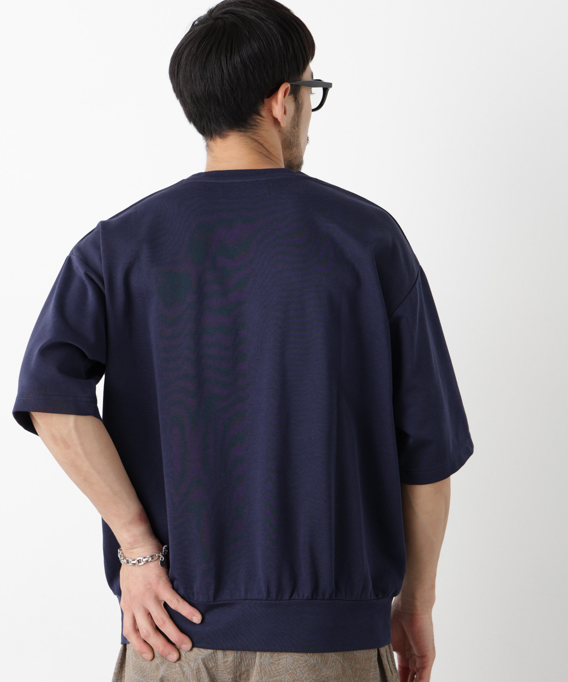 nano･universe「TCオーバーサイズTシャツ 半袖」|Tシャツ・カットソー|