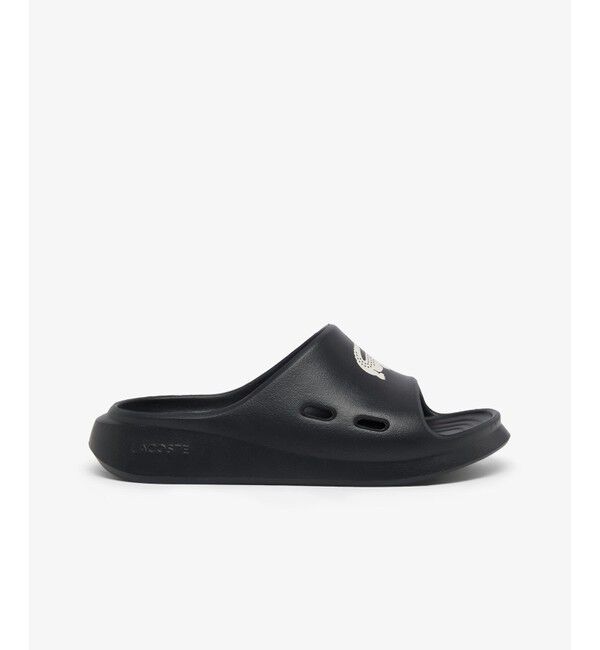 LACOSTE「レディース MEDUZ SLIDE 126 1 CFA 軽量 厚底スライドサンダル」|サンダル|