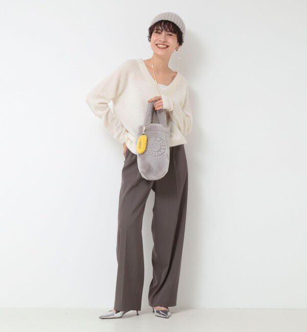 NOLLEY'S「ムートン刺繍バッグ　made in Italy」|トートバッグ|