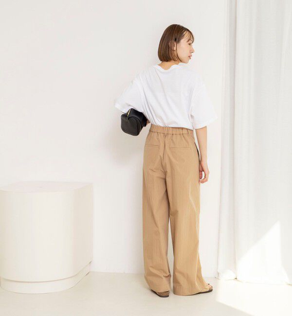 NOLLEY'S「【一部WEB限定サイズ】ウォッシャブル撥水ワイドラップパンツ」|その他|