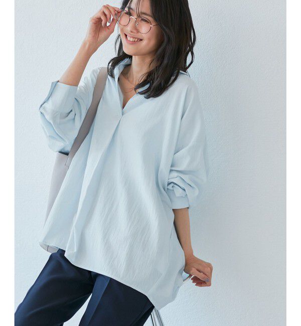 Rope&rsquo;Picnic「スキッパーシャツ」|シャツ・ブラウス|