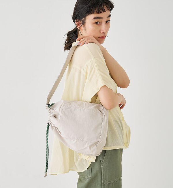 collex「【WEB限定】【EARTH MADE】撥水ナイロンパラコードボンサックバッグ」|ショルダー・メッセンジャー|