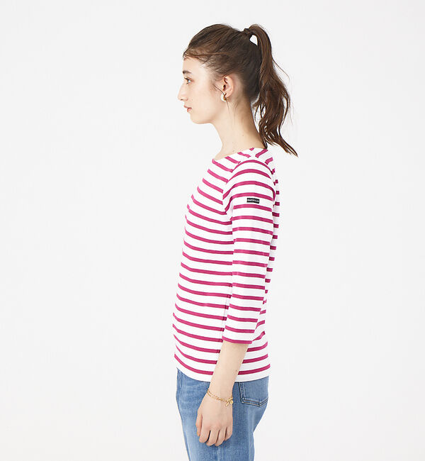 Rouge vif「【CHANTE CLAIR/シャントクレール】ボーダーロンT」|Tシャツ・カットソー|