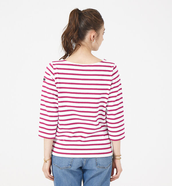 Rouge vif「【CHANTE CLAIR/シャントクレール】ボーダーロンT」|Tシャツ・カットソー|