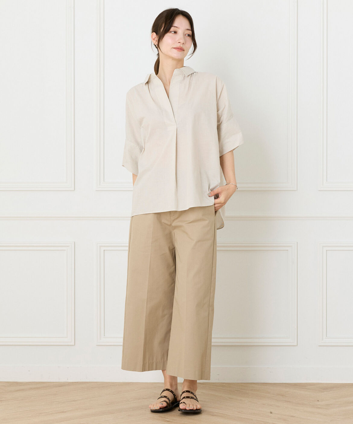 DAY by DAY it&rsquo;s international「オーバーサイズスキッパーシャツ」|シャツ・ブラウス|