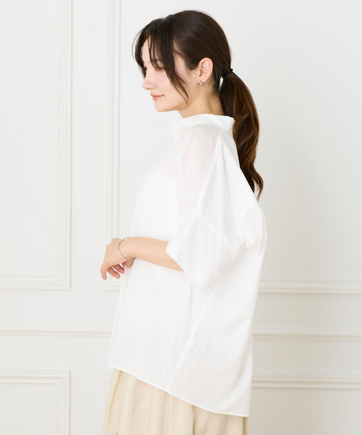 DAY by DAY it&rsquo;s international「オーバーサイズスキッパーシャツ」|シャツ・ブラウス|