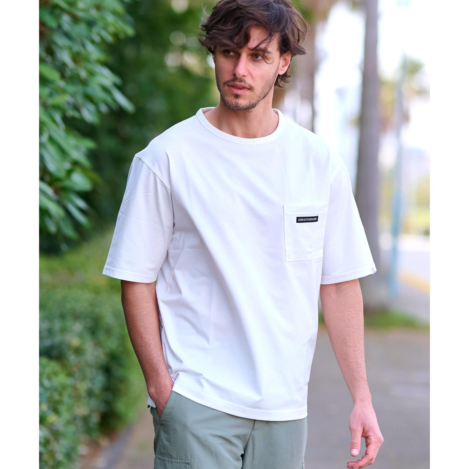 DRESSTERIOR「【クイックドライ】ONE OCEAN サステナブルTシャツ」|Tシャツ・カットソー|
