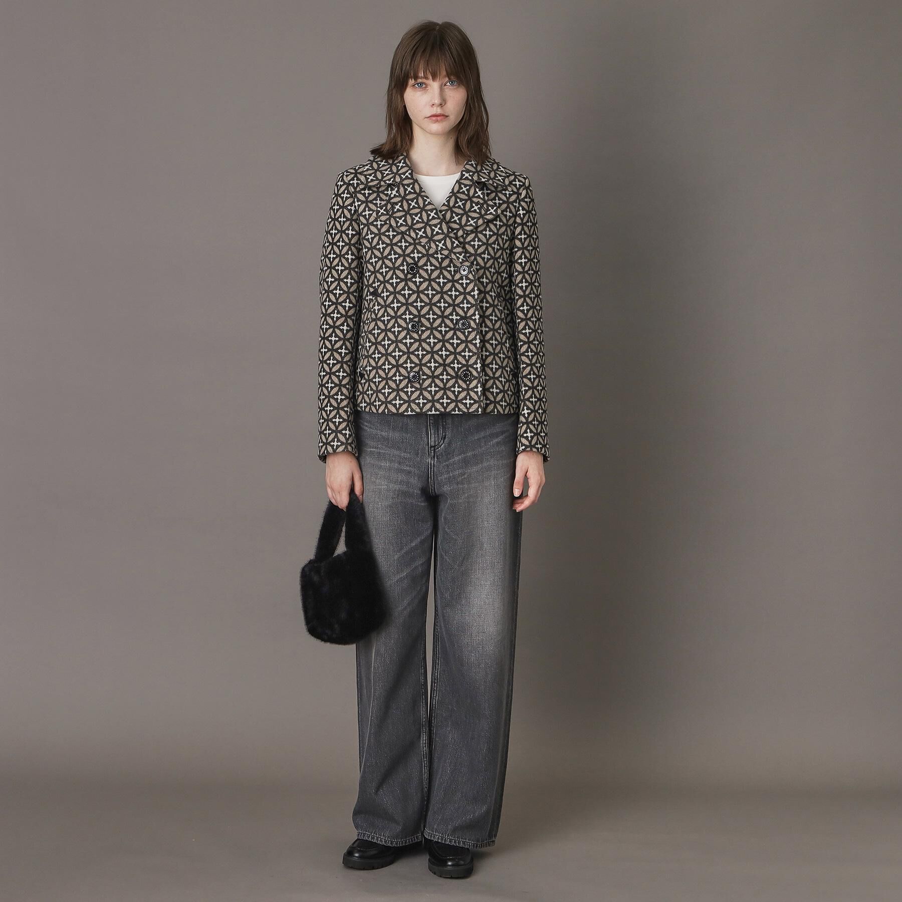 DRESSTERIOR「オーバーラップサークルPジャケット」|ピーコート|
