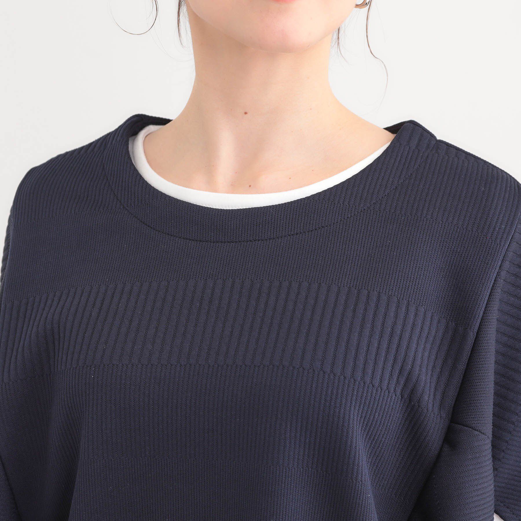 SHOO･LA･RUE「【2点セット/体型カバー】ロングシーズン楽しめる モモンガトップス＆ロンT」|その他|