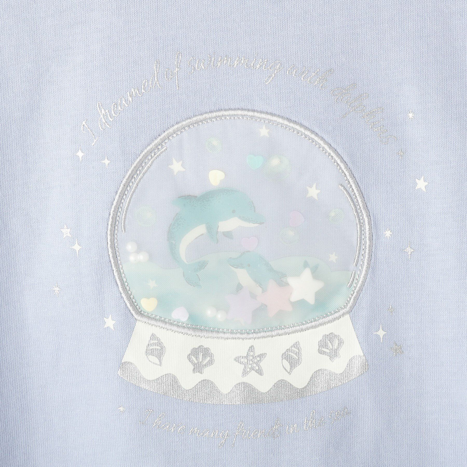 SHOO･LA･RUE「【100-150cm】スノードームオーガンジーTシャツ」|Tシャツ・カットソー|