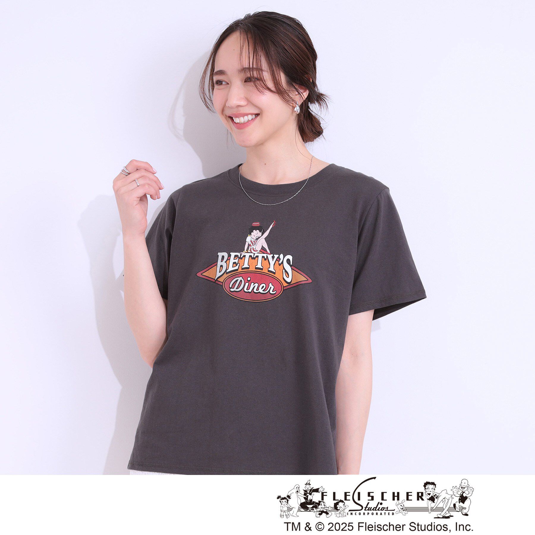 SHOO･LA･RUE「【BETTY BOOP（TM）別注】ベーシックTシャツ」|Tシャツ・カットソー|