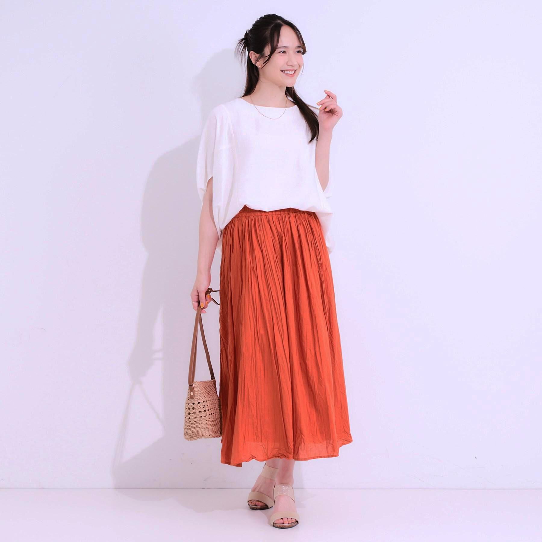 SHOO･LA･RUE「【S-LL/ひんやり/体型カバー】ゆるシルエットが心地よい ドルマンブラウス」|シャツ・ブラウス|