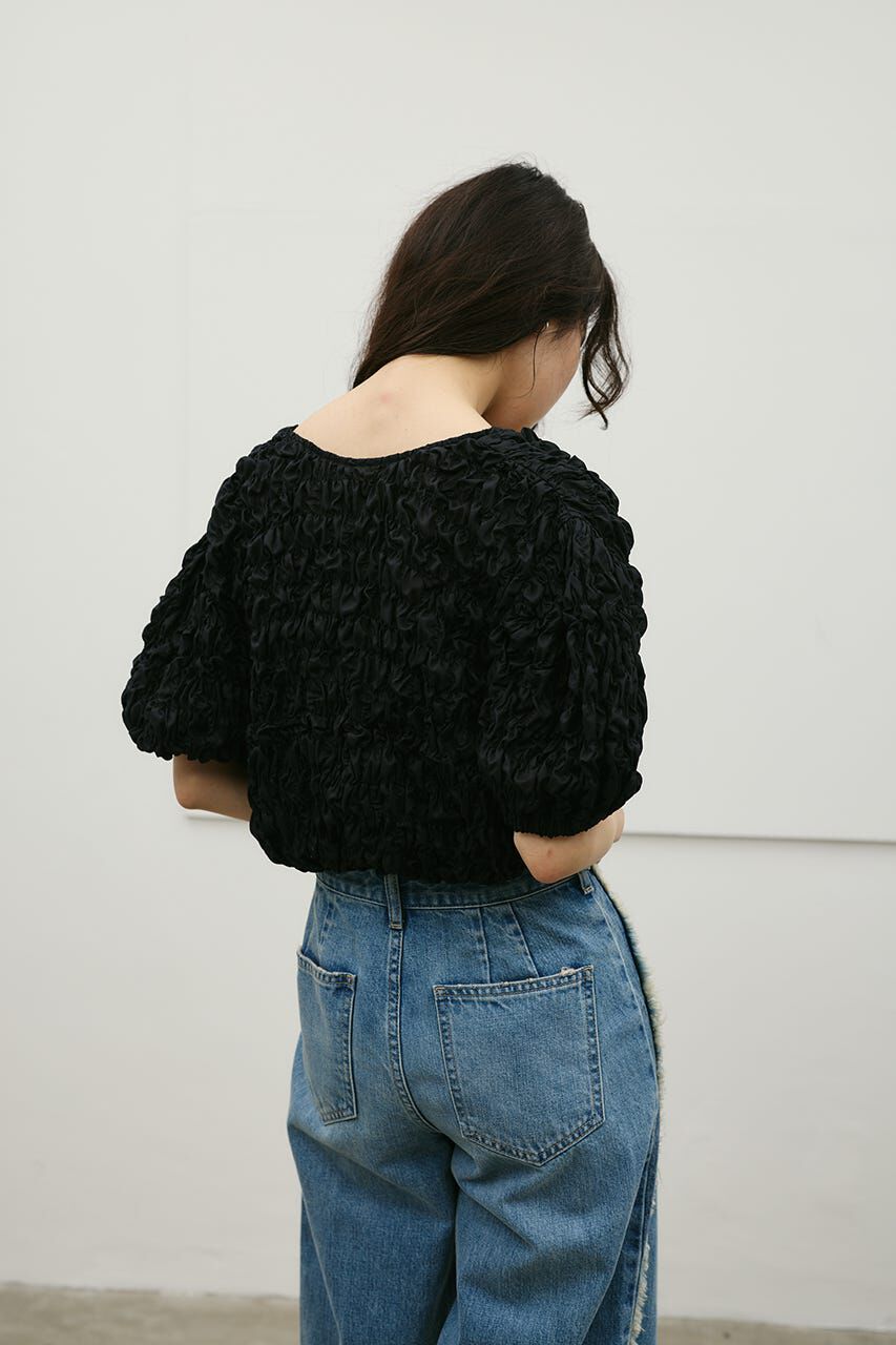 STYLEMIXER「フラッフィーショートトップ」|シャツ・ブラウス|