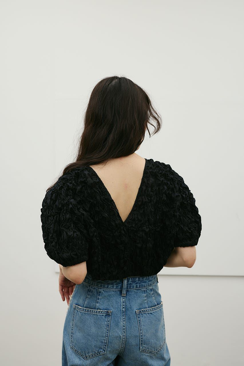 STYLEMIXER「フラッフィーショートトップ」|シャツ・ブラウス|