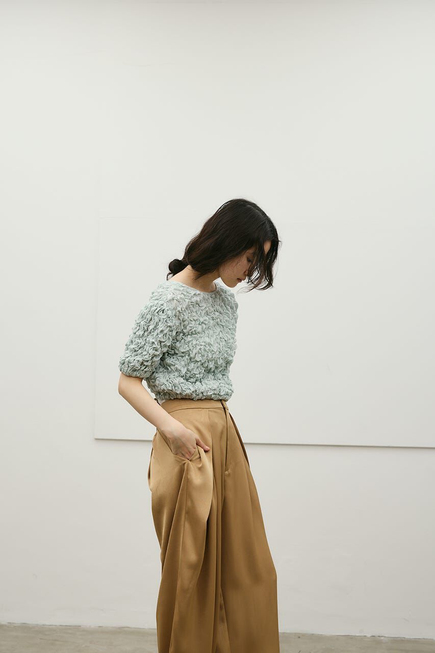 STYLEMIXER「フラッフィーショートトップ」|シャツ・ブラウス|