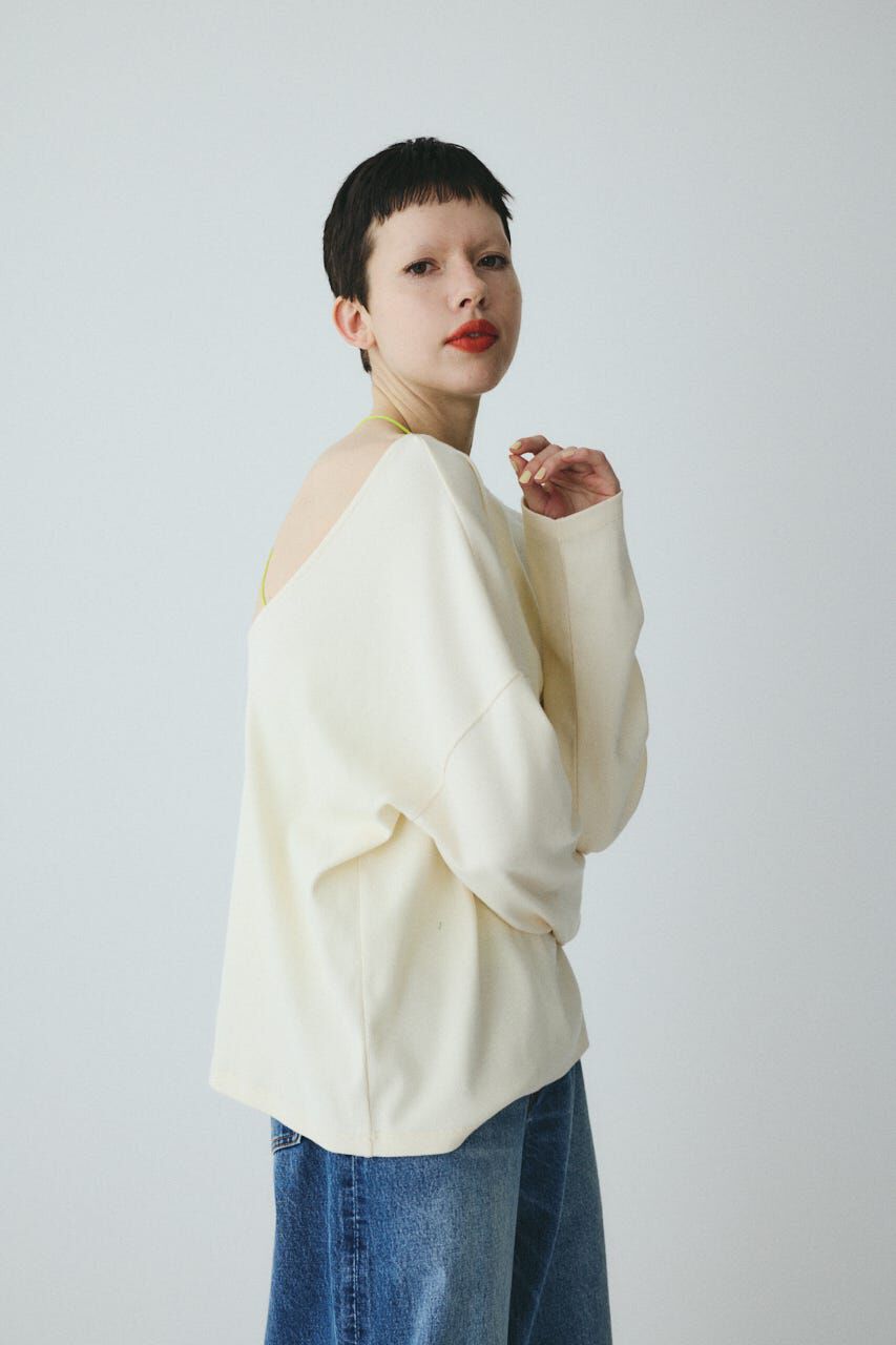 HeRIN.CYE「2Way over size cut tops」|Tシャツ・カットソー|