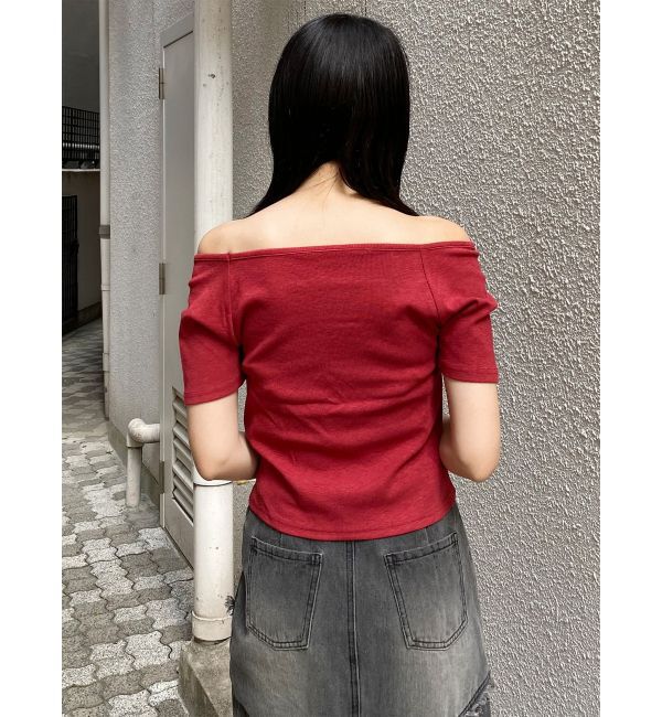 MURUA「2WAYレイヤードライクトップス」|Tシャツ・カットソー|
